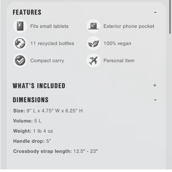 Dagne Dover Landon Carryall Extra Small in Dune - Picture 14 of 14